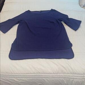 Eloquii, 3/4 sleeve, longer in the back than the front